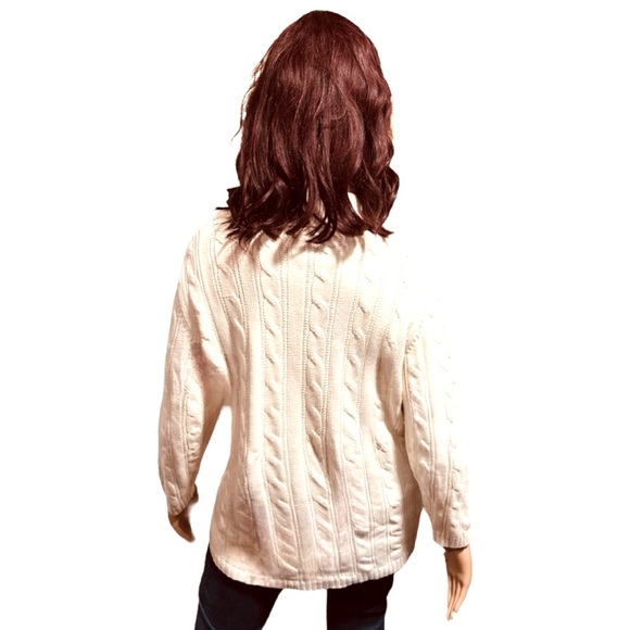 L.L. Bean Cable Knit Turtleneck Long Sweater, NWOT - Picture 2 of 2